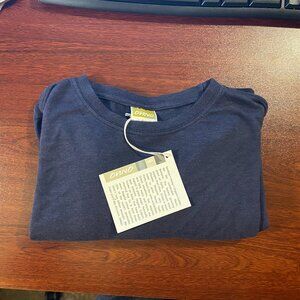 Men's Onno Short Sleeve Bamboo T-Shirt Charcoal Blue